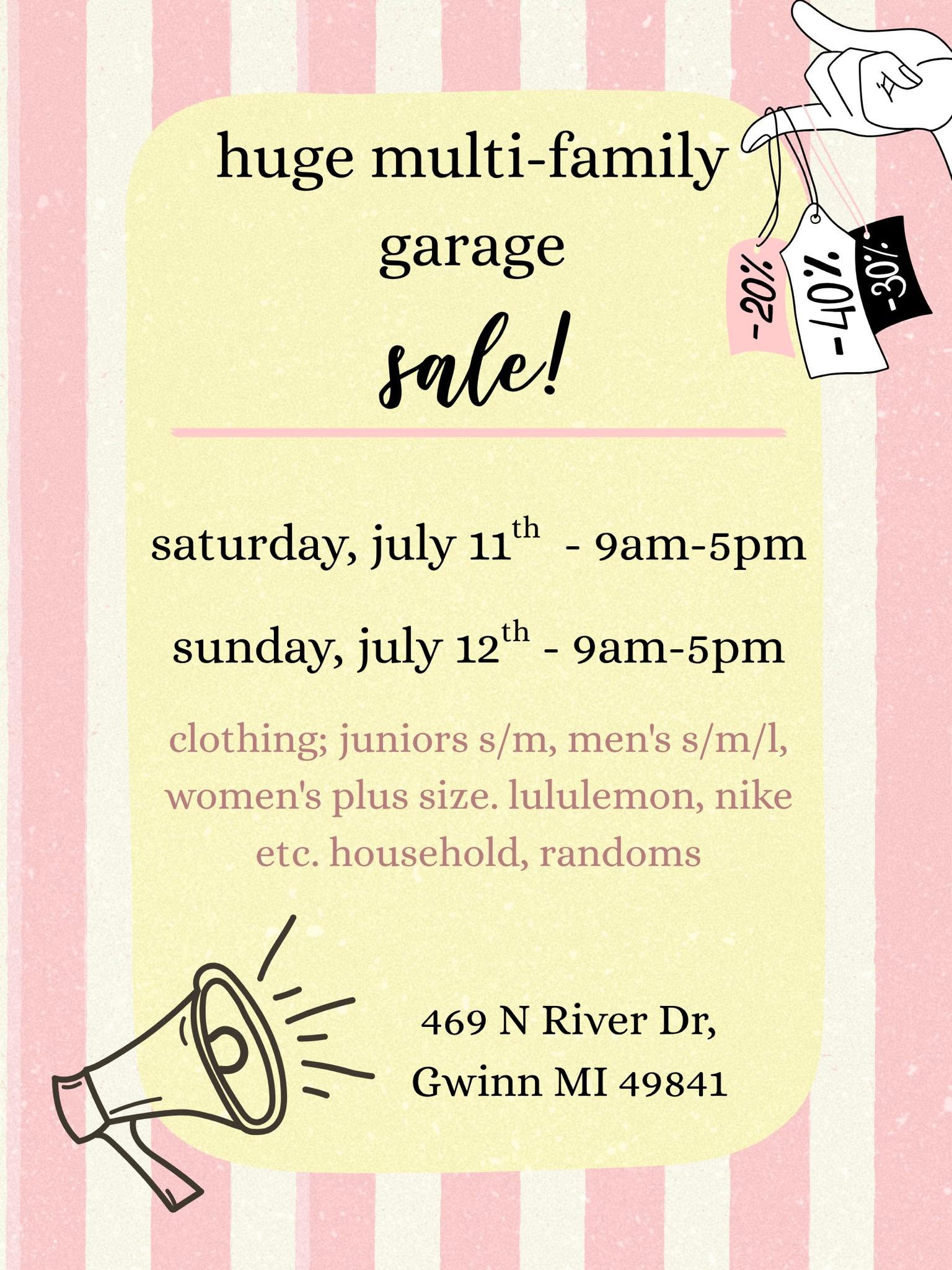 Huge Multi-Family Garage Sale photo 1