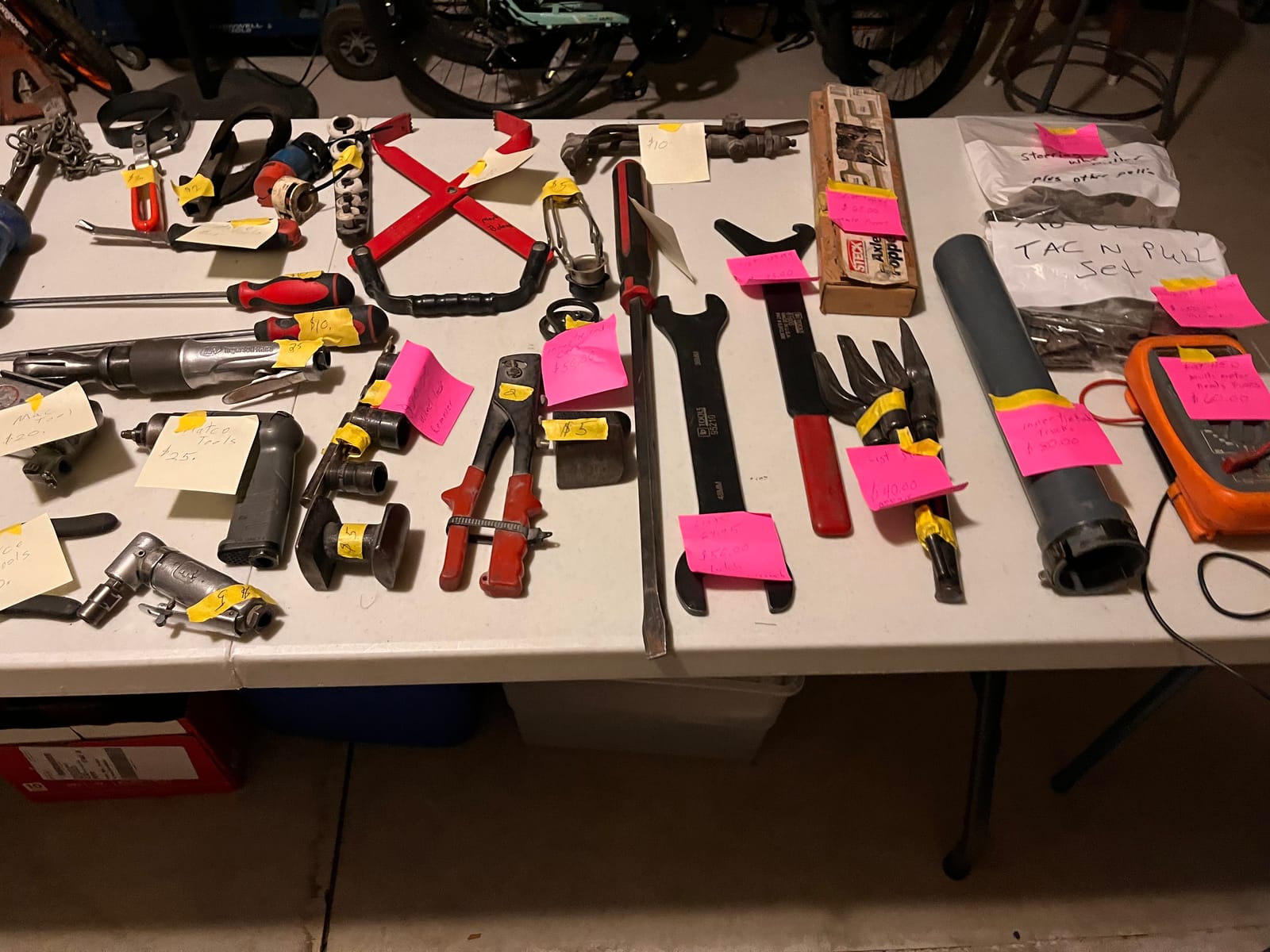 Tool sale