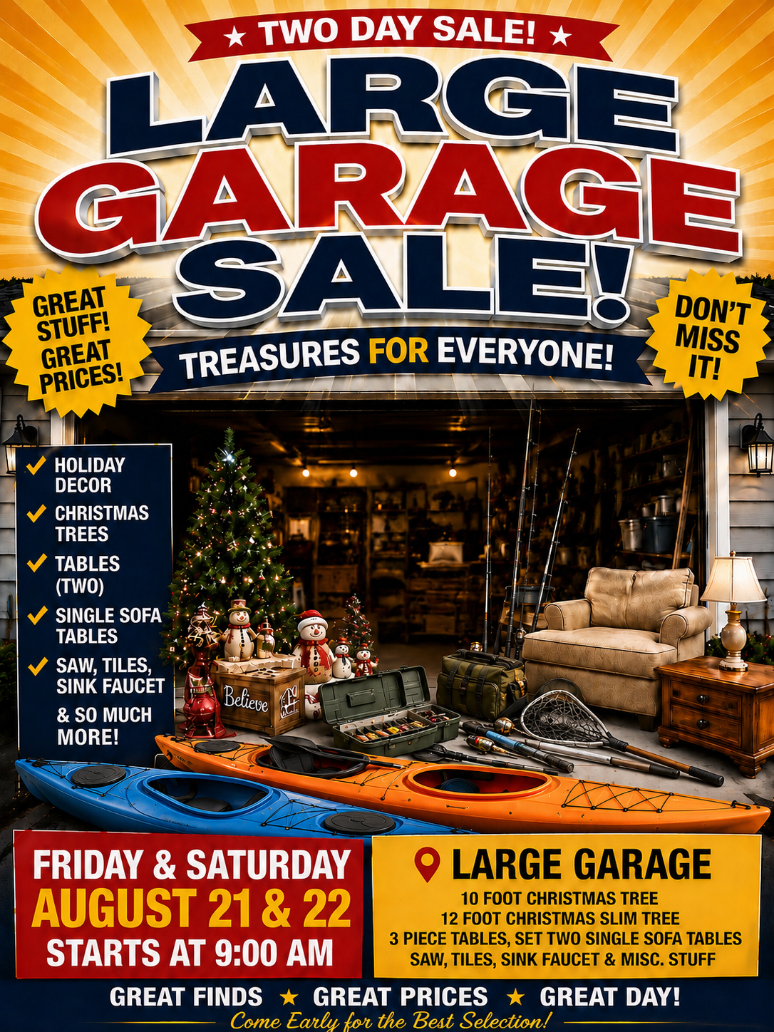 Large Garage Sale photo 1