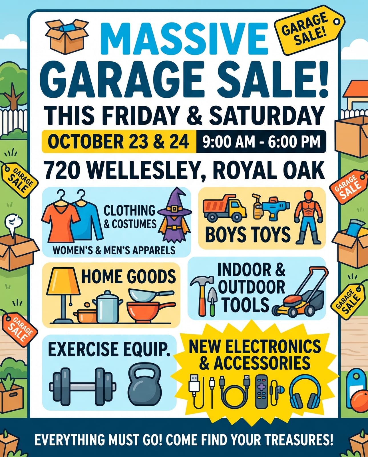 Garage Sale in Royal Oak, MI photo 1