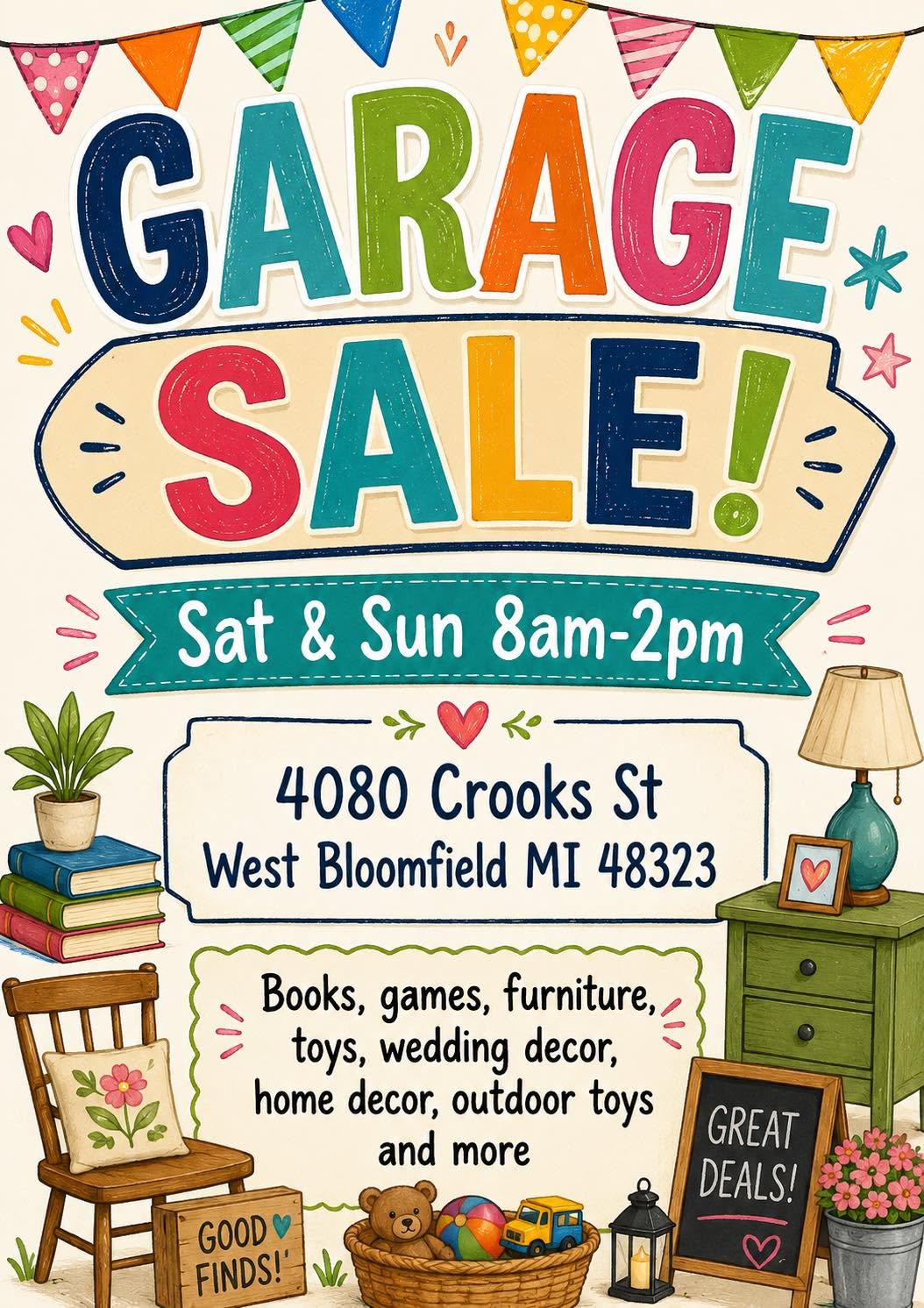 West Bloomfield Garage Sale